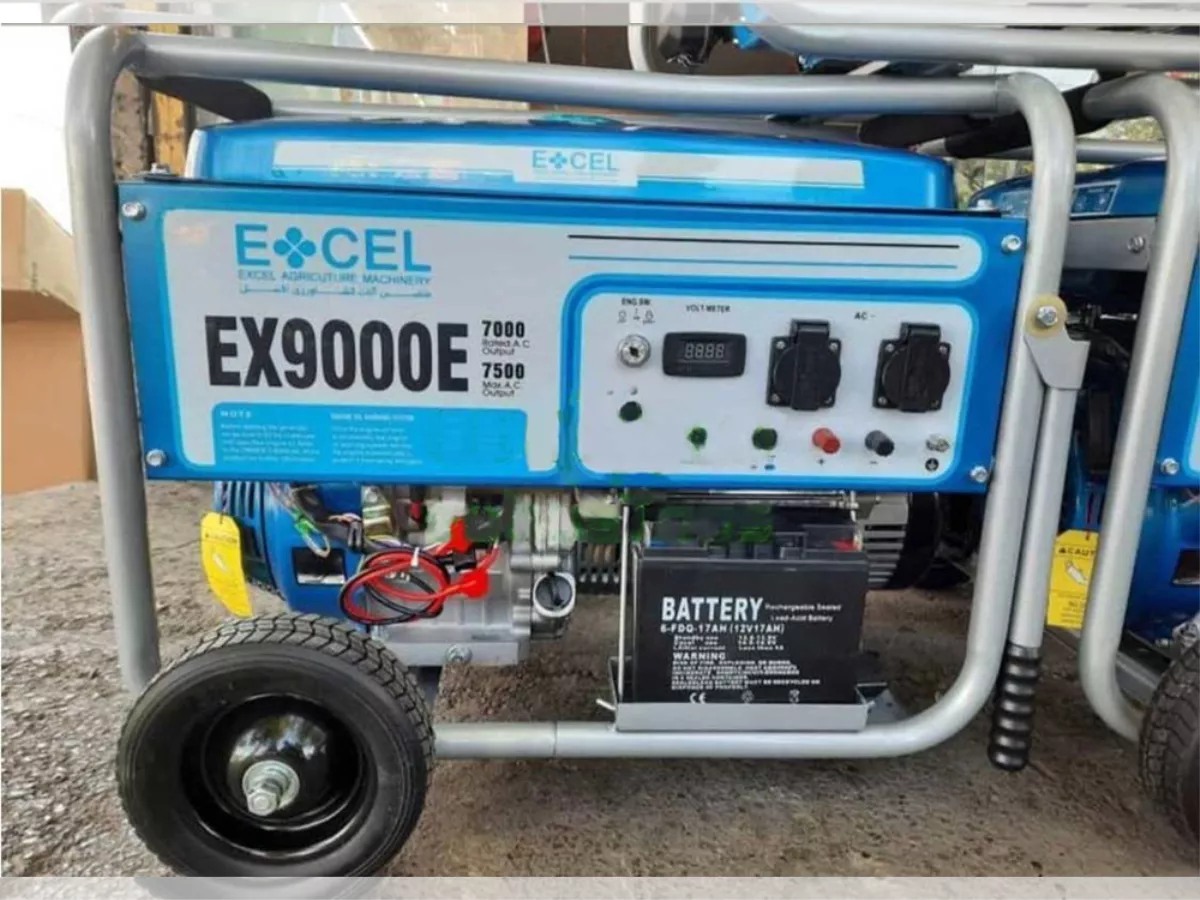  موتور برق بنزینی 7.5 کیلووات اکسل مدل EX9000E